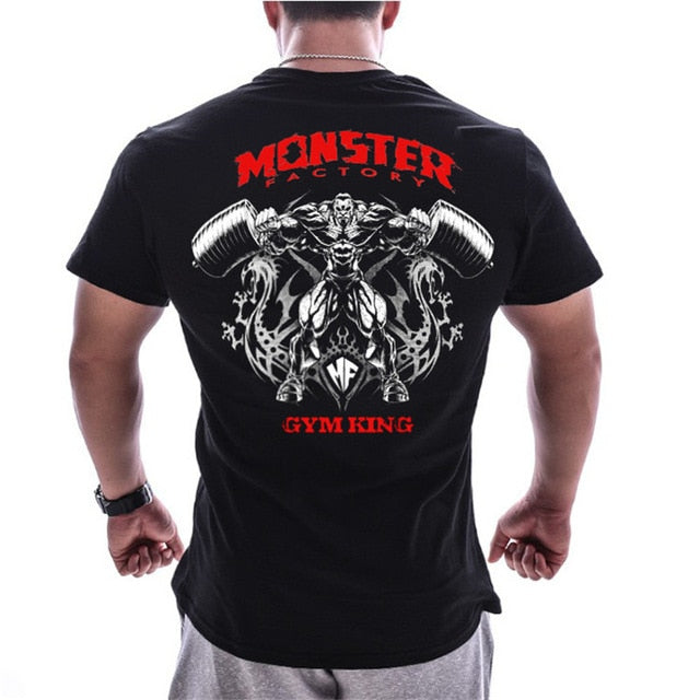 New Men cotton T-shirt Jogger