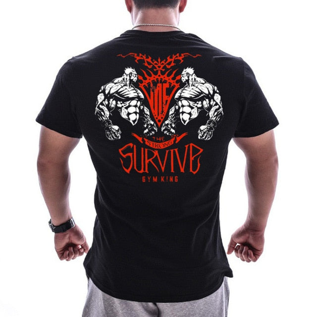 New Men cotton T-shirt Jogger