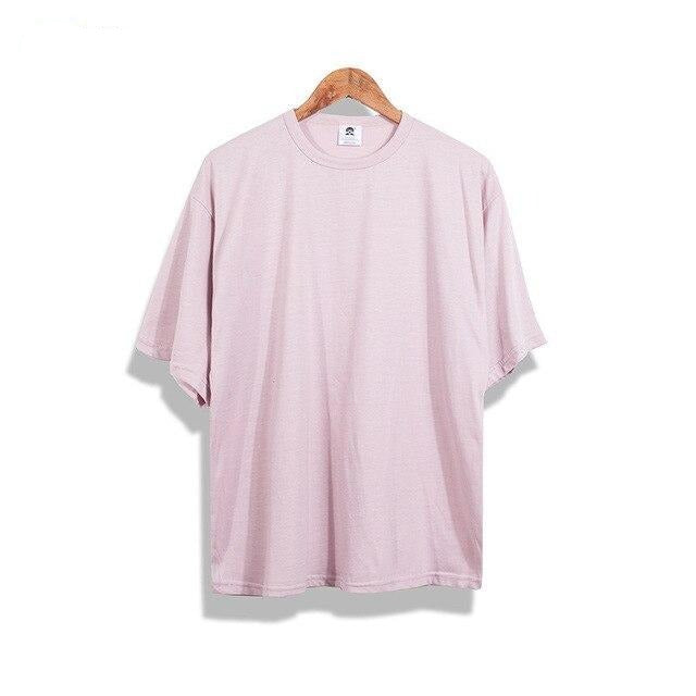 new brand hip-hop solid t-shirt