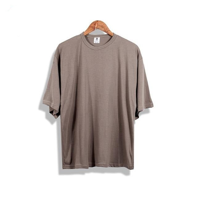 new brand hip-hop solid t-shirt