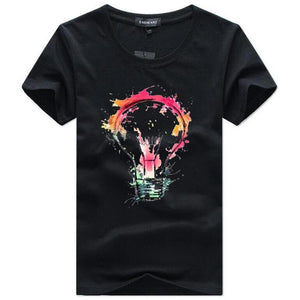 Men's T-shirts Summer Fashion Bulb