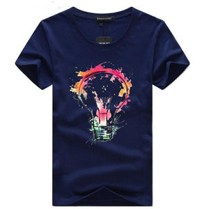Men's T-shirts Summer Fashion Bulb