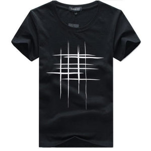 Cross Print cotton Brand shirts Men