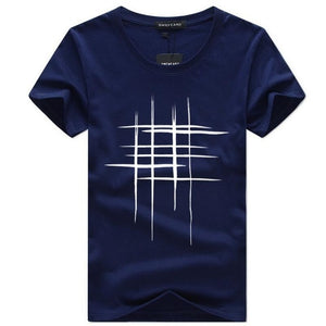 Cross Print cotton Brand shirts Men