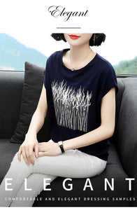 Summer Short Sleeve Cotton T-shirt