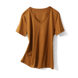 O neck Solid T shirts