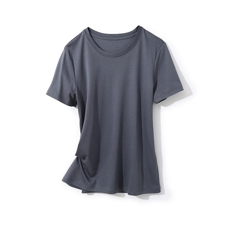 O neck Solid T shirts