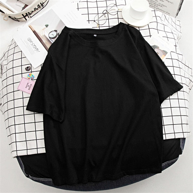 Korean Casual Loose Tshirt`