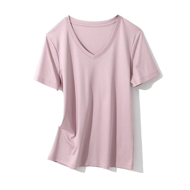 O neck Solid T shirts