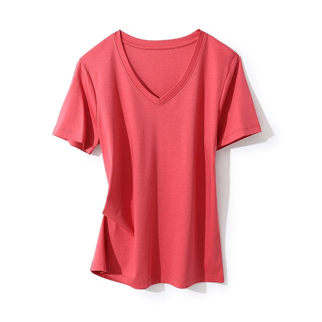 O neck Solid T shirts