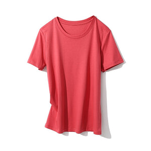 O neck Solid T shirts