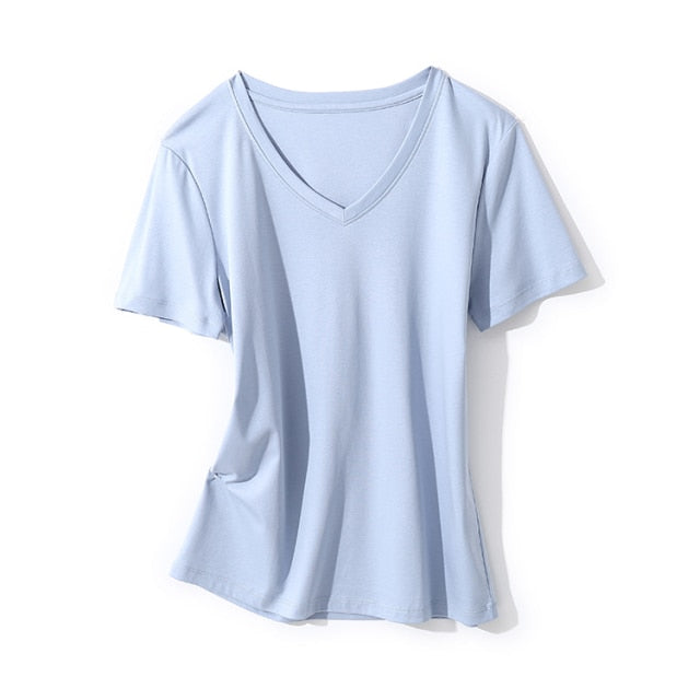 O neck Solid T shirts