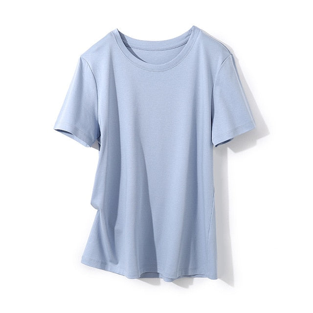 O neck Solid T shirts