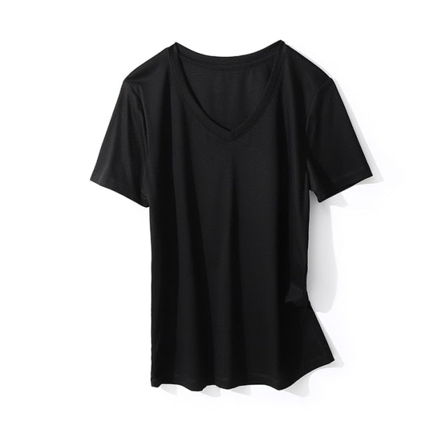 O neck Solid T shirts