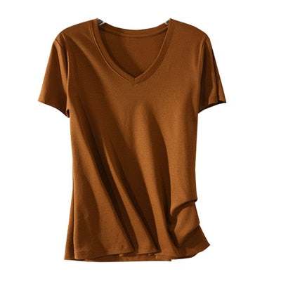 O neck Solid T shirts