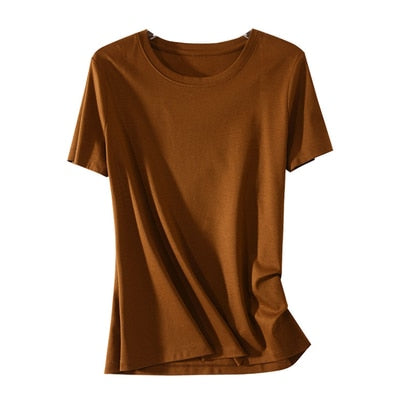 O neck Solid T shirts