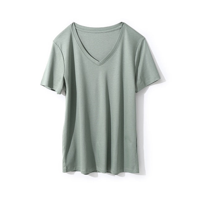 O neck Solid T shirts