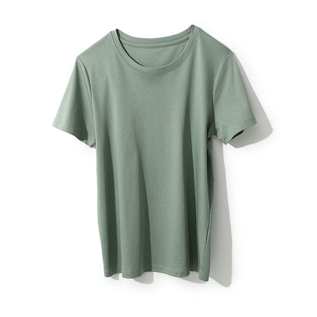 O neck Solid T shirts
