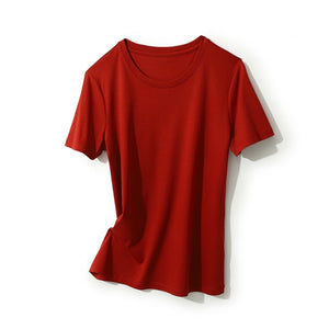 O neck Solid T shirts