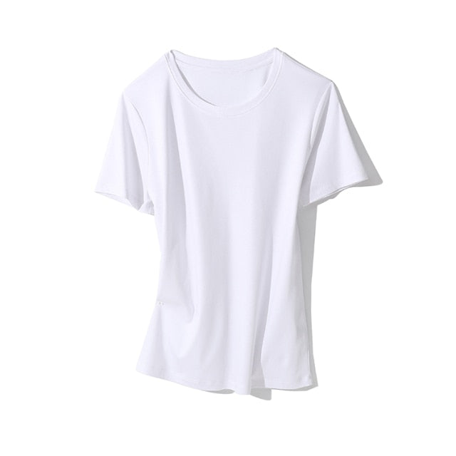 O neck Solid T shirts
