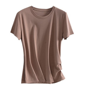 O neck Solid T shirts