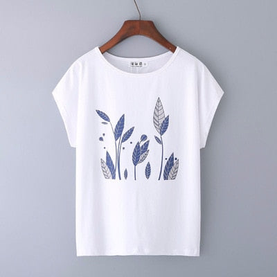 Summer Short Sleeve Cotton T-shirt