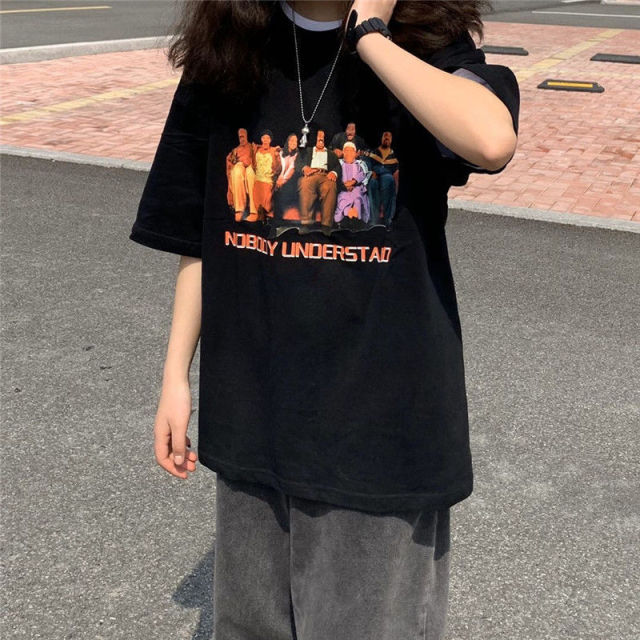 Women Fashion Hip Hop T Shirt