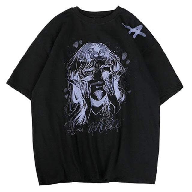 Women Fashion Hip Hop T Shirt